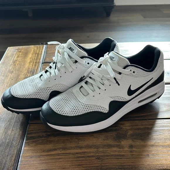 Nike Air Max 1 Golf Sz. 12 - White and Black - Picture 7 of 7